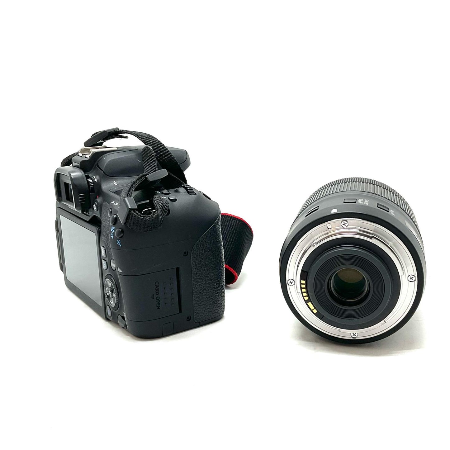 【全額返金保証】【最速発送】Canon デジタル一眼 EOS 9000D EF-S18-135 IS USM レンズキット ブラック 美品 動作確認済