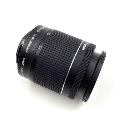 【全額返金保証】【最速発送】Canon EF-S 18-55mm F3.5-5.6 IS STM 美品 動作確認済