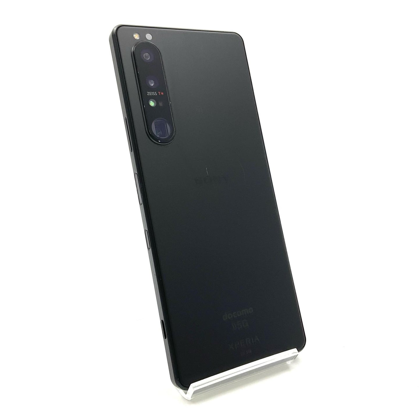 【全額返金保証】【最速発送】Sony Xperia 1 III 256GB フロストブラック docomo SO-51B 白ロム 動作確認済