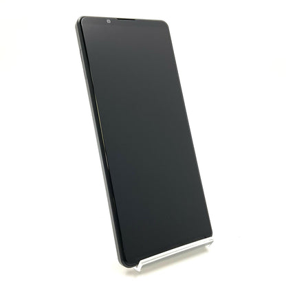 【全額返金保証】【最速発送】Sony Xperia 1 III 256GB フロストブラック docomo SO-51B 白ロム 動作確認済