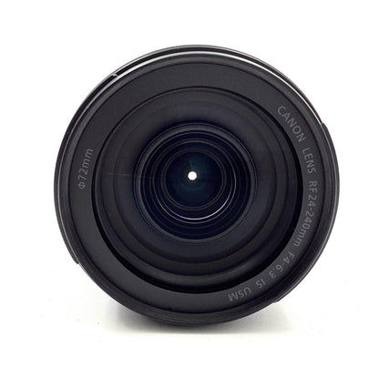 【全額返金保証】【最速発送】Canon RF24-240mm F4-6.3 IS USM 動作確認済
