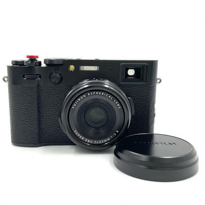 【全額返金保証】【最速発送】FUJIFILM デジタル一眼 X100VI ブラック 美品 動作確認済