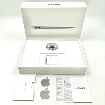 【全額返金保証】【最速発送】Apple MacBook Air 13インチ 2020 Apple M1 8GB SSD 256GB スペースグレイ 93% 動作確認済