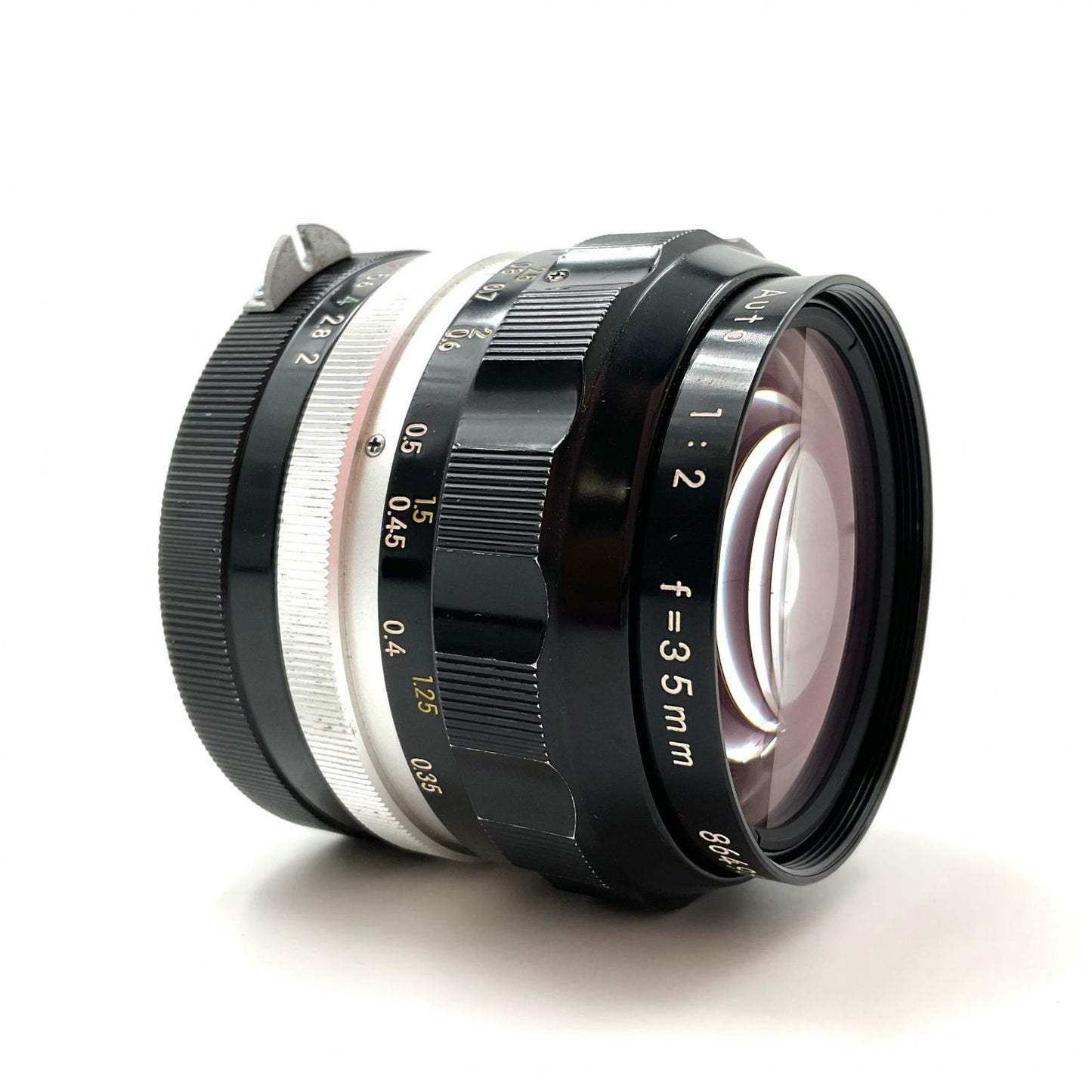 【全額返金保証】【最速発送】Nikon 非Ai NIKKOR-O・C Auto 35mm f2 動作確認済