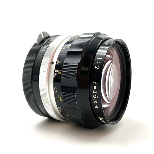 【全額返金保証】【最速発送】Nikon 非Ai NIKKOR-O・C Auto 35mm f2 動作確認済