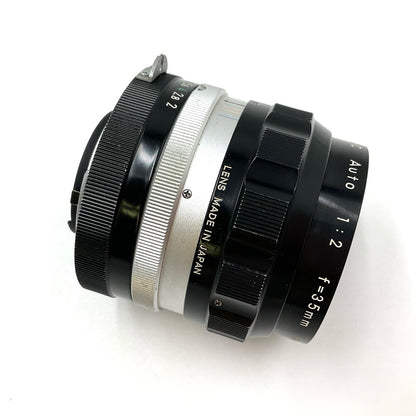 【全額返金保証】【最速発送】Nikon 非Ai NIKKOR-O・C Auto 35mm f2 動作確認済