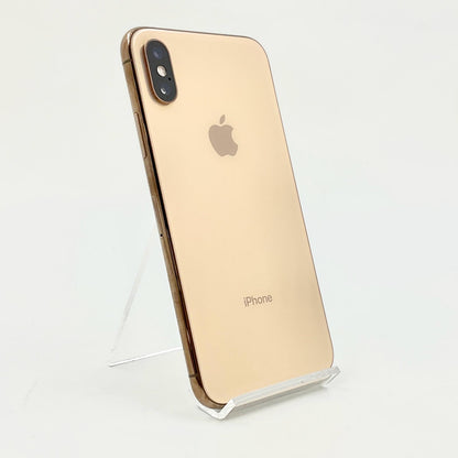 【全額返金保証】【最速発送】Apple iPhone iPhone XS 64GB ゴールド au 白ロム 動作確認済 88%