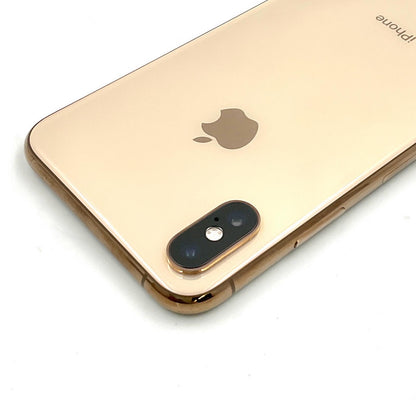 【全額返金保証】【最速発送】Apple iPhone iPhone XS 64GB ゴールド au 白ロム 動作確認済 88%