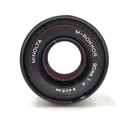 【全額返金保証】【最速発送】Minolta M-ROKKOR 90mm f4 美品 動作確認済