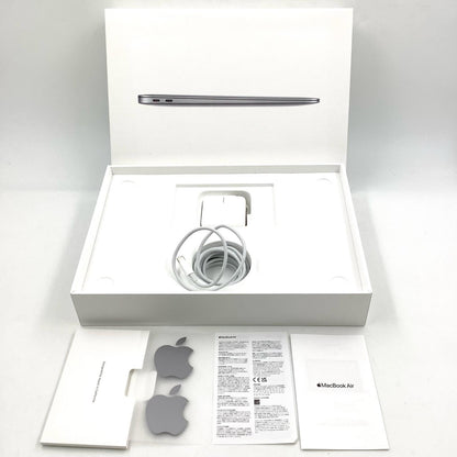 【全額返金保証】【最速発送】Apple MacBook Air 13.3インチ 2020 Apple M1 8GB SSD 256GB スペースグレイ 100% 美品 動作確認済