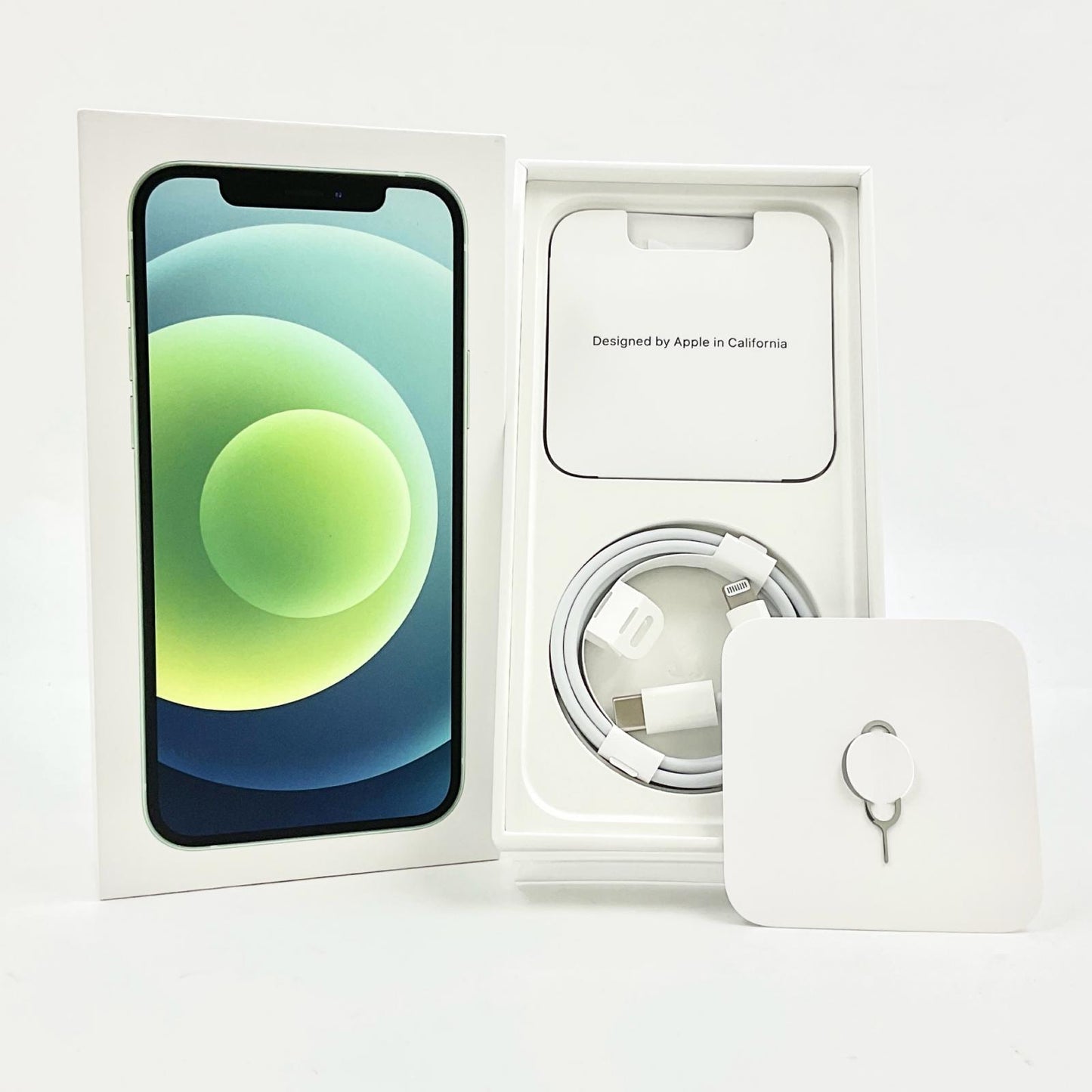 【全額返金保証】【最速発送】Apple iPhone iPhone 12 128GB グリーン Softbank SIMフリー 白ロム 動作確認済 77%
