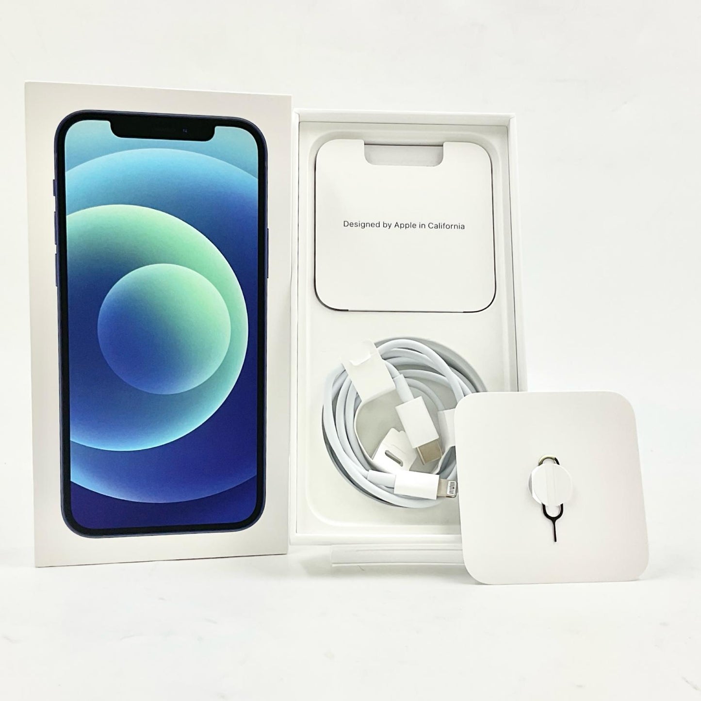 【全額返金保証】【最速発送】Apple iPhone iPhone 12 128GB ブルー Softbank 白ロム 動作確認済 82%