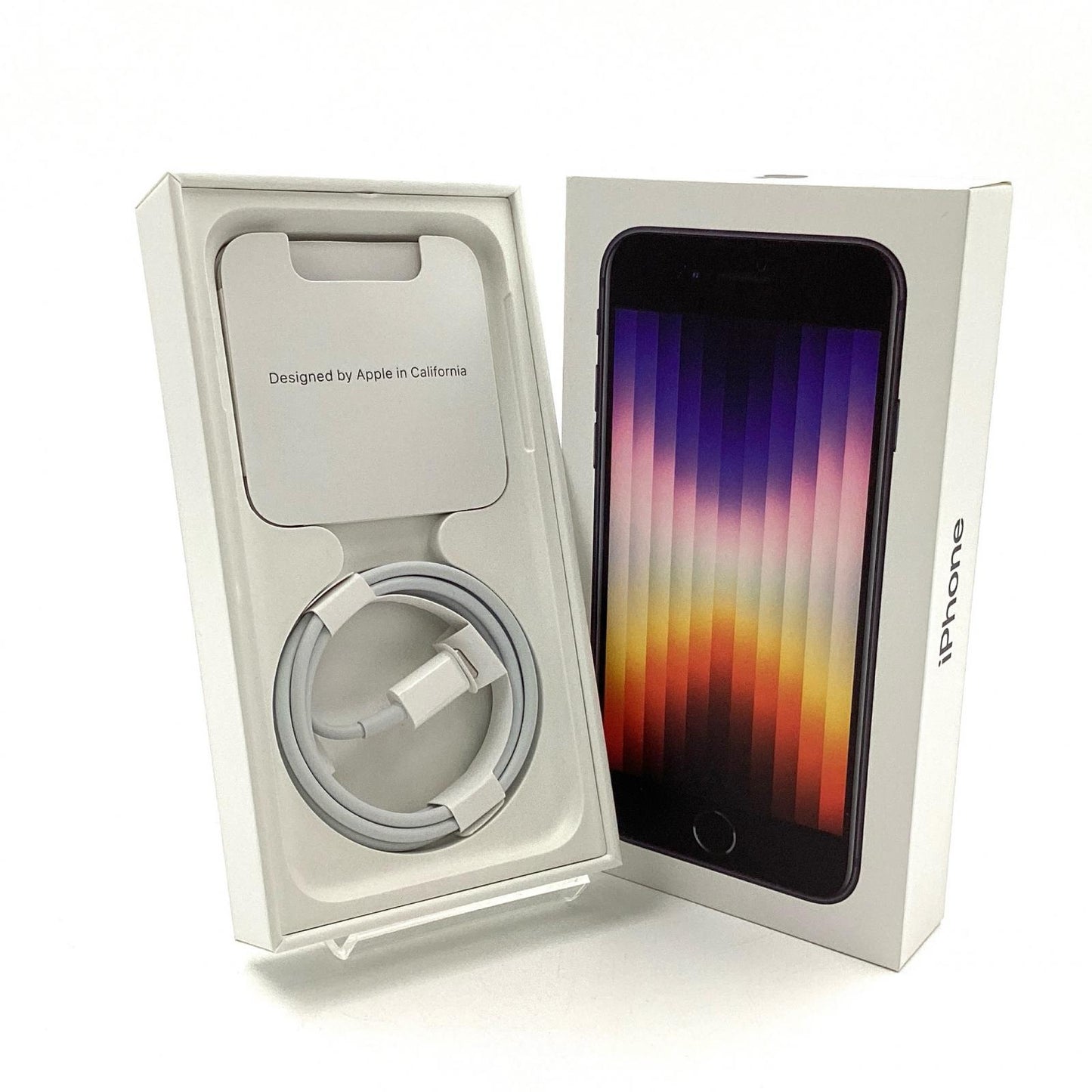【全額返金保証】【最速発送】Apple iPhone iPhone SE（第3世代） 128GB ミッドナイト au 白ロム 動作確認済 74%