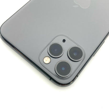 【全額返金保証】【最速発送】Apple iPhone iPhone 11 Pro 256GB スペースグレイ au SIMフリー 白ロム 動作確認済 74%