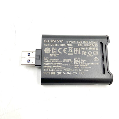 【全額返金保証】【最速発送】Sony XQD 32GB ／ カードリーダー 超美品 動作確認済