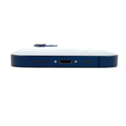 【全額返金保証】【最速発送】Apple iPhone iPhone 12 128GB ブルー Softbank 白ロム 動作確認済 98%