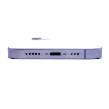 【全額返金保証】【最速発送】Apple iPhone iPhone 12 128GB パープル Softbank 白ロム 動作確認済 82%