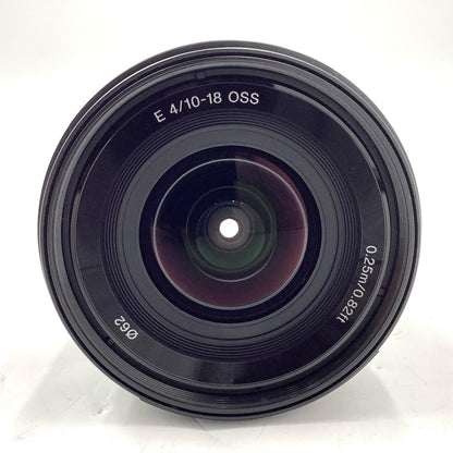 【最速発送】Sony E 10-18mm F4 OSS SEL1018【難有】