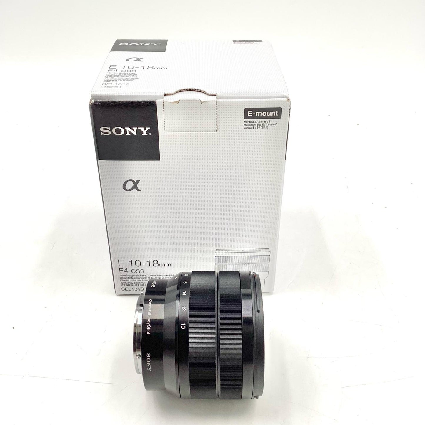 【最速発送】Sony E 10-18mm F4 OSS SEL1018【難有】