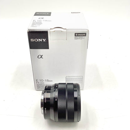 【最速発送】Sony E 10-18mm F4 OSS SEL1018【難有】