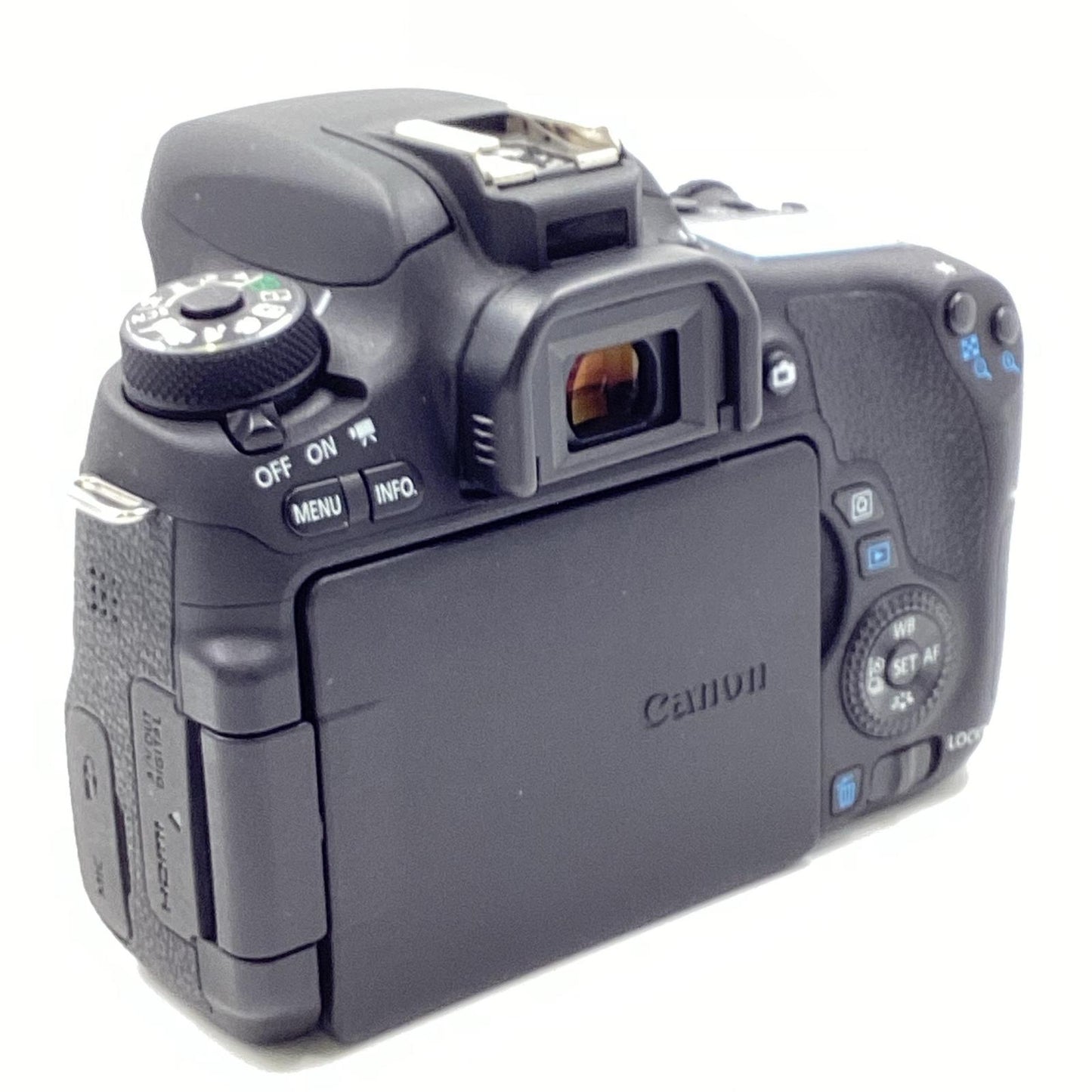 【全額返金保証】【最速発送】Canon デジタル一眼 EOS 8000D ボディ ブラック 超美品 動作確認済