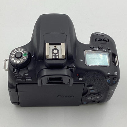 【全額返金保証】【最速発送】Canon デジタル一眼 EOS 8000D ボディ ブラック 超美品 動作確認済