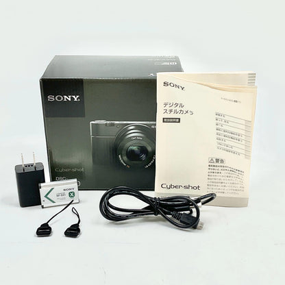 【全額返金保証】【最速発送】Sony コンパクトデジタルカメラ DSC-RX100 動作確認済