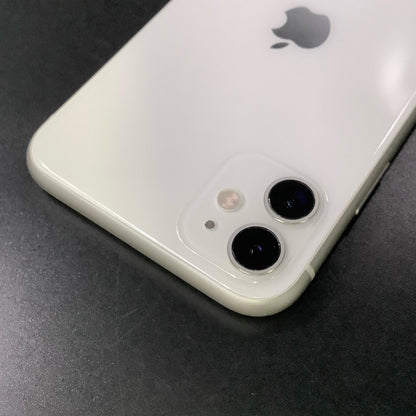 【全額返金保証】【最速発送】Apple iPhone iPhone 11 64GB ホワイト SIMフリー 動作確認済 85%