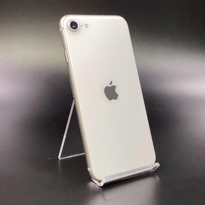 【全額返金保証】【最速発送】Apple iPhone iPhone SE（第3世代） 64GB スターライト Softbank 白ロム 動作確認済 74%