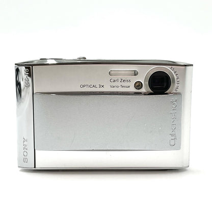 【全額返金保証】【最速発送】Sony コンパクトデジタルカメラ Cyber-shot DSC-T5 美品 動作確認済