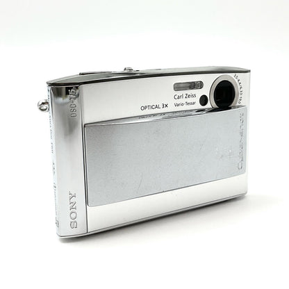 【全額返金保証】【最速発送】Sony コンパクトデジタルカメラ Cyber-shot DSC-T5 美品 動作確認済