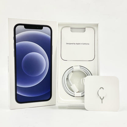 【全額返金保証】【最速発送】Apple iPhone iPhone 12 128GB ブラック docomo SIMフリー 白ロム 動作確認済 72%