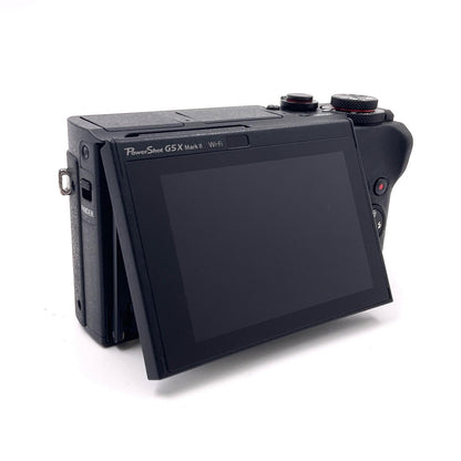 【全額返金保証】【最速発送】Canon コンパクトデジタルカメラ PowerShot G5 X Mark II 超美品 動作確認済