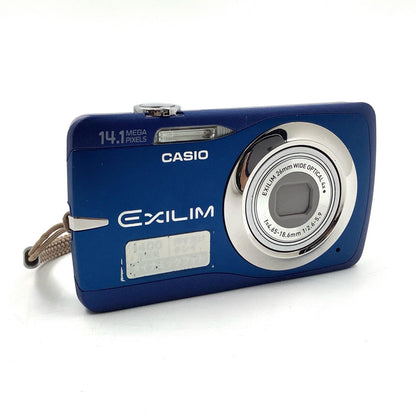 【最速発送】CASIO コンパクトデジタルカメラ EXILIM ZOOM EX-Z550 ブルー【難有】
