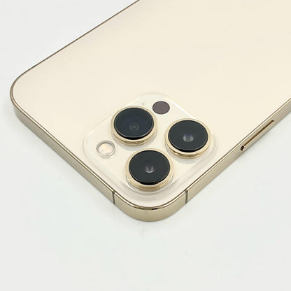 【全額返金保証】【最速発送】Apple iPhone iPhone 13 Pro Max 128GB ゴールド 楽天モバイル 白ロム 動作確認済 90%
