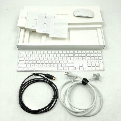 【全額返金保証】【最速発送】Apple iMac 27インチ Intel Core i7 4GHz 32GB SSD 256GB シルバー 動作確認済