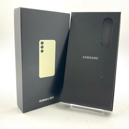 【全額返金保証】【最速発送】SAMSUNG Galaxy S24 256GB アンバーイエロー au SCG25 白ロム 美品 動作確認済