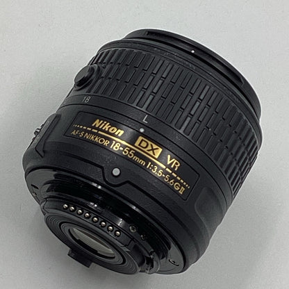 【全額返金保証】【最速発送】Nikon AF-S DX NIKKOR 18-55mm f/3.5-5.6G VR II 動作確認済