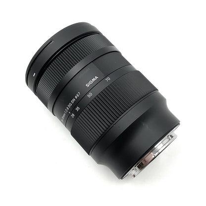 【全額返金保証】【最速発送】SIGMA 28-70mm F2.8 DG DN [ソニーE用] 美品 動作確認済