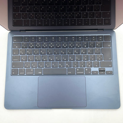 【全額返金保証】【最速発送】Apple MacBook Air 13.6インチ 2022 Apple M2 16GB SSD 256GB ミッドナイト 100% 美品 動作確認済