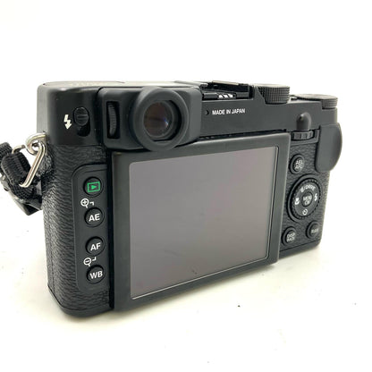【全額返金保証】【最速発送】FUJIFILM コンパクトデジタルカメラ X10 ブラック 動作確認済