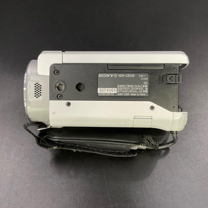 【全額返金保証】【最速発送】Sony HDR-CX535 (W) [ホワイト] 動作確認済