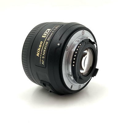 【全額返金保証】【最速発送】Nikon AF-S DX NIKKOR 35mm f/1.8G 超美品 動作確認済