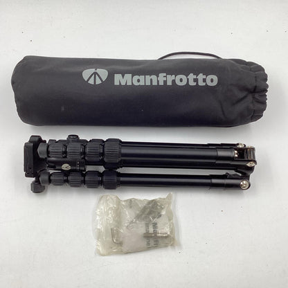 【全額返金保証】【最速発送】Manfrotto Element トラベル三脚 スモール MKELES5BK-BH 動作確認済