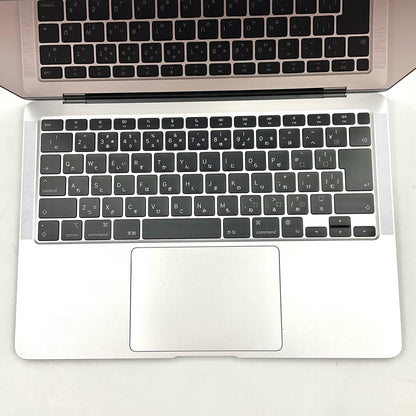 【全額返金保証】【最速発送】Apple MacBook Air 13.3インチ 2020 Apple M1 8GB SSD 256GB シルバー 85% 動作確認済