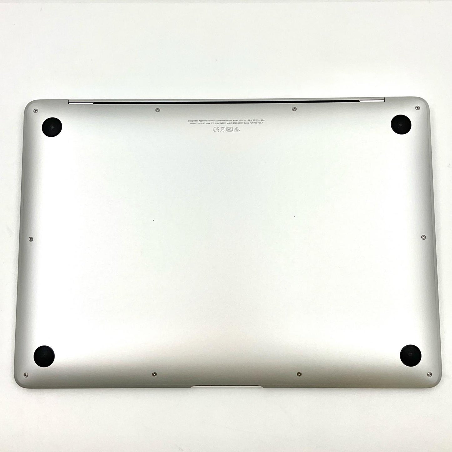 【全額返金保証】【最速発送】Apple MacBook Air 13.3インチ 2020 Apple M1 8GB SSD 256GB シルバー 85% 動作確認済