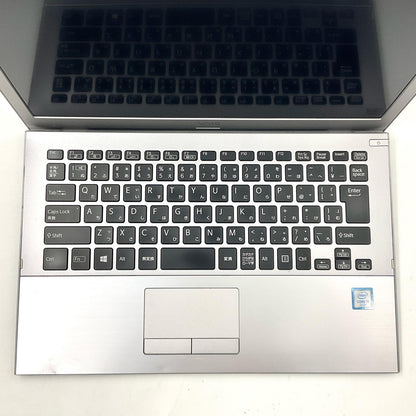 【全額返金保証】【最速発送】Sony VAIO VJS131C11N Intel(R) Core(TM) i5-6200U CPU @2.30GHz 2.40GHz 8GB M.2 SSD 128GB 98.4% 動作確認済