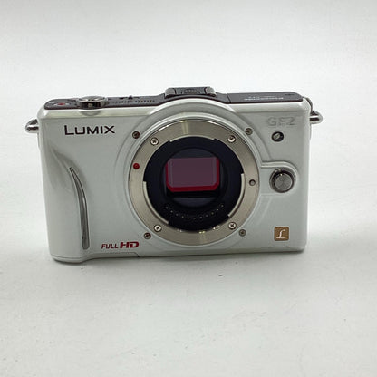 【最速発送】Panasonic デジタル一眼 LUMIX DMC-GF2 ボディ ホワイト【難有】