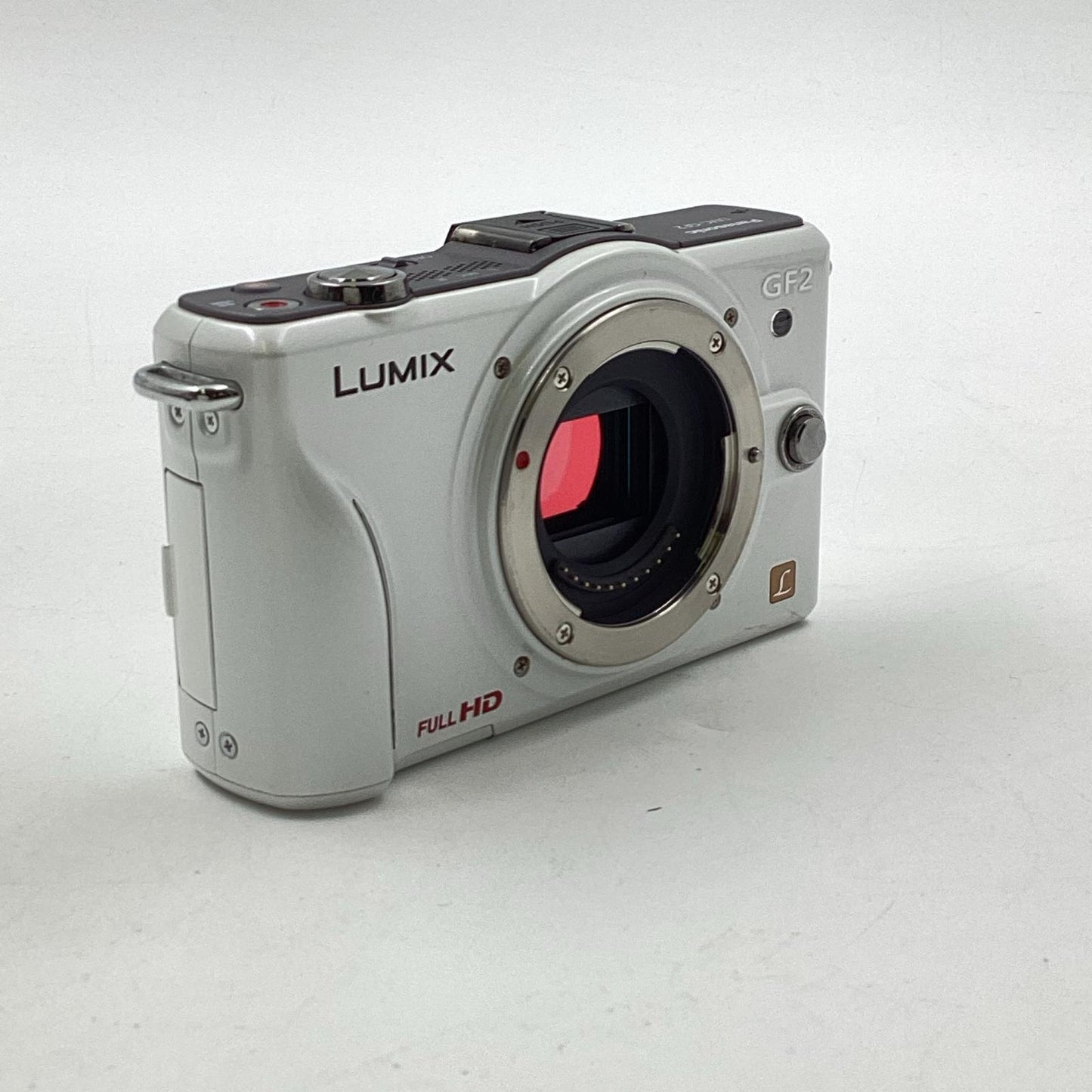 【最速発送】Panasonic デジタル一眼 LUMIX DMC-GF2 ボディ ホワイト【難有】