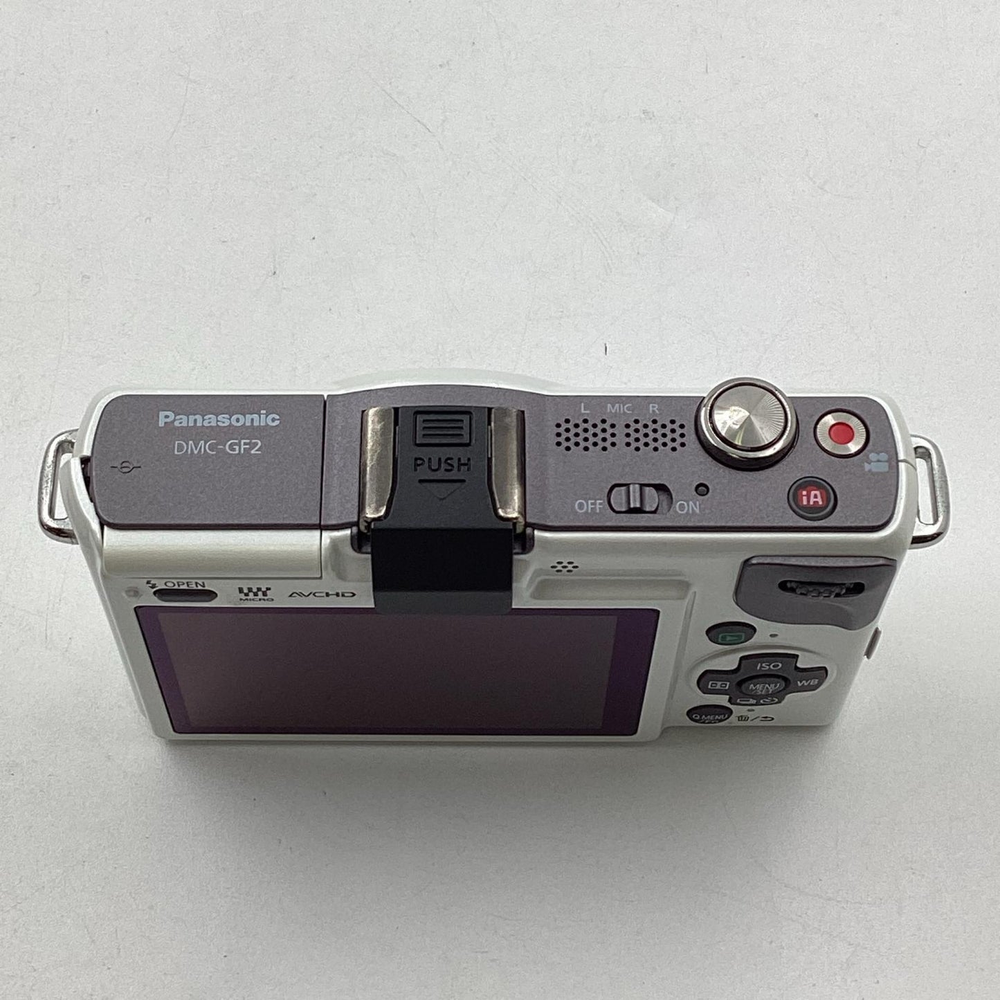 【最速発送】Panasonic デジタル一眼 LUMIX DMC-GF2 ボディ ホワイト【難有】